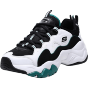 SKECHERS胜道运动SKECHERS斯凯奇情侣鞋新款D'lites熊猫鞋休闲鞋 12955/WGRN 36