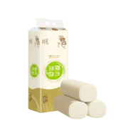 清风（Breeze）原色无芯卷纸 4层75克*10卷（加厚款）