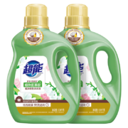 超能 洗衣液 植沐悦色香味3.38kg*2瓶（13.52斤）*2件