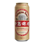 plus会员、再降价：TSINGTAO 青岛啤酒 国潮罐 9.6度 500ml*12听 整箱装