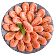 鲜京采 北极甜虾1.5kg/盒 23年新虾 90/120规格 MSC认证 即食