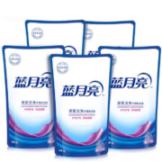 蓝月亮洗衣液 机洗手洗 500g袋装*5 深层洁净 补充装套装