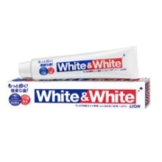 LION 狮王 日本进口 White&White大白牙膏 150g*3支