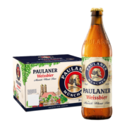 保拉纳（PAULANER）经典小麦白啤 500ml*20瓶德国进口