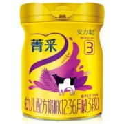 完达山（wondersun）菁采（原安力聪）幼儿配方奶粉3段800克*6【箱装】(1-3岁幼儿)