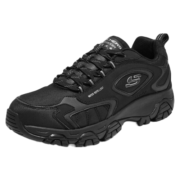 斯凯奇（Skechers）skechers绑带城市户外鞋子简约百搭厚底缓震休闲运动鞋237264C 全黑色/BBK 41
