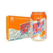 冰峰（ICEPEAK）橙味汽水碳酸饮料330ml*24罐陕西特产整箱装