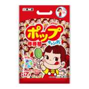 9日20点，限量1000件：不二家  棒棒糖安全纸棒独立包装【袋装】57支 356g 1袋