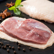 六和 樱桃谷鸭冷冻带皮鸭胸肉 1.5kg/袋新希望六和精修鸭脯肉健身食材