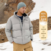 SKECHERS 斯凯奇 新款保暖轻薄羽绒服男子短款上衣运动休闲服外套
