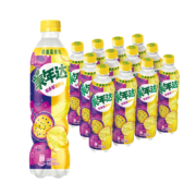 百事可乐美年达 Mirinda 百香果菠萝 果味汽水 低糖 500ml*12瓶(随机发货)