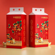 浣馨 新春悬挂式抽纸1080张气垫压花4层加厚卫生纸挂抽擦手纸家庭CWJ 2大提*1080张