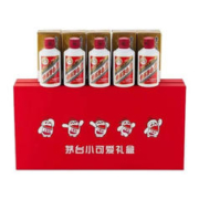 MOUTAI 茅台 飞天茅台 53度酱香型白酒 100ml*5瓶 礼盒装
