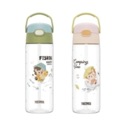 【自营】THERMOS/膳魔师儿童露营大容量吸管杯600ml水杯带提手