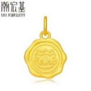 20点开始：CHJ JEWELLERY 潮宏基 六合龙鸡足金吊坠 2.15g 单吊坠