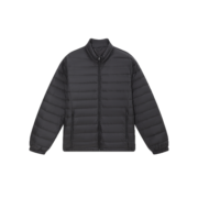 网易严选男式轻型羽绒服【23秋冬新品】男士轻薄短款白鸭绒外套轻盈保暖 合体版型轻薄款-迷雾灰 L