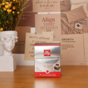 illy 意利 意大利illy挂耳咖啡滤挂纯黑7片2盒咖啡粉冷中度烘焙盒装