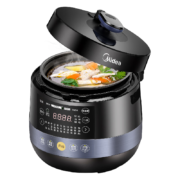 PLUS会员：Midea 美的 MY-YL50Easy202 电压力锅 4.8L 黛黑藏青色