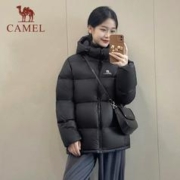 凑单302 骆驼运动情侣短款羽绒服