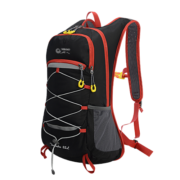 日高（NIKKO）户外双肩包男女旅行登山骑行背包防泼水运动包大容量25L 001黑色
