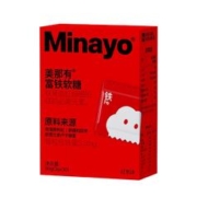 88VIP会员：minayo 美那有富铁软糖女性哺乳期妈妈30颗/盒成人孕妇铁剂