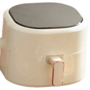 美的 集团（Midea）布谷空气炸锅4.5L家用大容量智能定时多功能无油烟电炸锅不沾 BG-AF5b 4.5L白色触屏款365天坏了换新