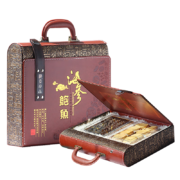 流连湾 海参礼盒 高档皮革（双拼礼盒）1件