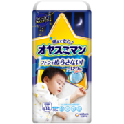 MOONY尤妮佳畅透睡睡裤拉拉裤(男) L30片（9-14kg） 夜用舒爽散闷湿