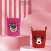 BANDGEWOO 阪织屋 迪士尼系列草莓熊 收纳筐 中号(40*31cm)