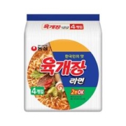 NONGSHIM 农心 韩国进口辣牛肉汤味拉面方便面 速食泡面4连包 116g*4包