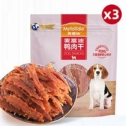 Myfoodie 麦富迪 宠物狗狗零食 成犬幼犬训狗奖励鸭肉干400g*3