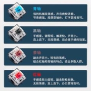ROYAL KLUDGE RK100 客制化机械键盘蓝牙游戏办公三模连接全键热插拔100键PBT白色(红轴)白光(三模) 98%配列(100键)