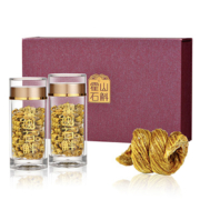 霍山石斛标准制定单位，徽元 三年仿野生霍山铁皮石斛枫斗礼盒 10g  赠西洋参50g