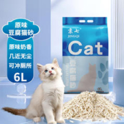 京东PLUS：京七 豆腐猫砂 2.4kg