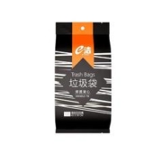 有券的上：e洁 背心手提式垃圾袋 45x59cm 4卷共100只