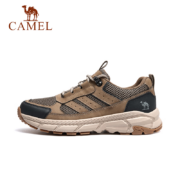 CAMEL 骆驼 回弹减震厚底休闲工装鞋男 卡其 44