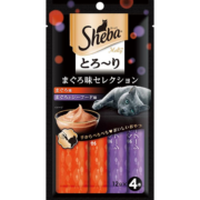 再补货：希宝原装进口猫条成猫猫粮猫零食吞拿鱼+海鲜12g*4条软包
