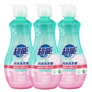 超能 内衣洗衣液860g 内衣专用长效抑菌 内衣内裤洗衣液 A 860g*3瓶