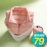 YAYA 鸭鸭羽绒服 轻薄羽绒服女短款连帽2023新款秋冬立领轻便修身薄款大码外套反季
