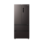 东芝（TOSHIBA）雾语系列 一级能效法式多门四开门双系统家用无霜净味大容量电冰箱GR-RF534WE-PM137绸缎灰