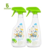 甘尼克宝贝 两大瓶！babyganics甘尼克玩具清洁液餐椅清洁剂502ml*2效期至24年3月临期