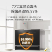博世（BOSCH）洗碗机台式嵌入式 家用5套 易安装 高温除菌 LED触控显示 加强烘干【原装进口】SKS66BB00C