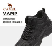 88VIP会员：CAMEL 骆驼 运动鞋男士冬季男鞋加绒棉鞋子官方旗舰运动休闲鞋男