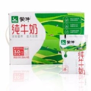 聚划算百亿补贴: 蒙牛 纯牛奶 200ml*16包 12月产