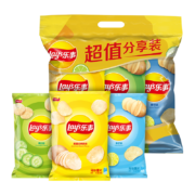 概率券:乐事（Lay's）组合包(原味+黄瓜+青柠) 70克*3包 *3件