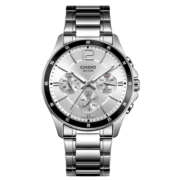 卡西欧（CASIO）手表男士运动考试石英学生日韩腕表生日礼物送男友MTP-1374D-7A