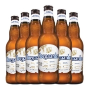 【24年2月25到期】Hoegaarden福佳啤酒小麦精酿白啤酒330ml*6瓶装