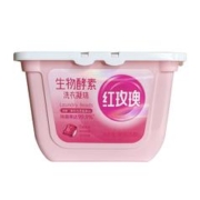 红玫瑰生物酵素洗衣凝珠2盒
