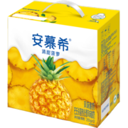 安慕希常温酸奶清甜菠萝205g*12盒整箱多35%蛋白质营养早餐送礼盒9月产 菠萝酸奶205gx12盒x1箱