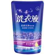 尤衣之兰洗衣液薰衣草洗衣液香味柔顺剂易漂易洗持久增艳香氛洗衣液补充液 薰衣草洗衣液500gx1袋